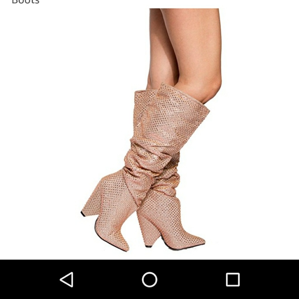 Rhinestone Boot